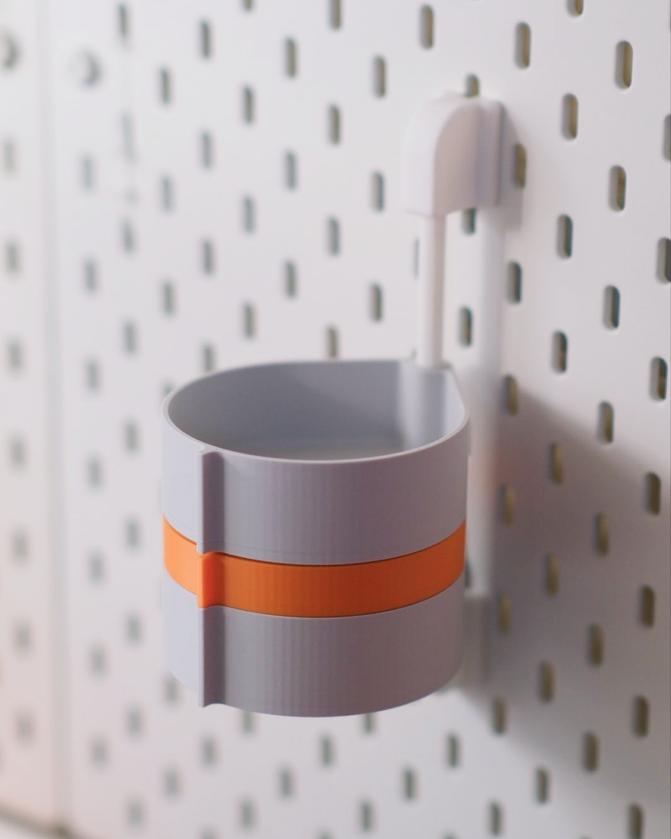 Ikea Skadis Rotatable Tray Set - thumbnail 6